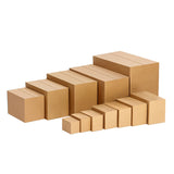 Corrugated thickened folding paper box