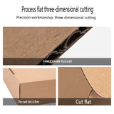 Aircraft box corrugated cardboard box