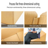 Corrugated thickened folding paper box